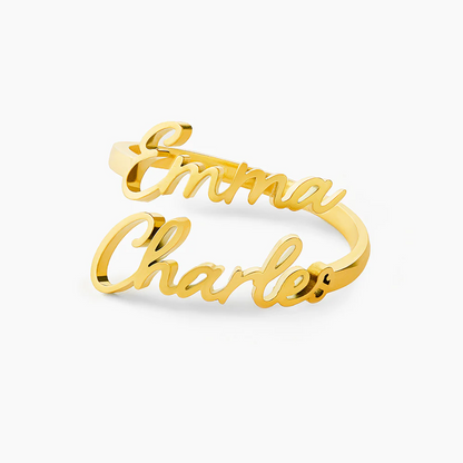 Personalized Name Ring – A Promise Worn Forever💍