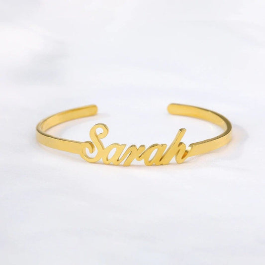 Antique Accessories PERSONALIZED SINGLE NAME BANGLE