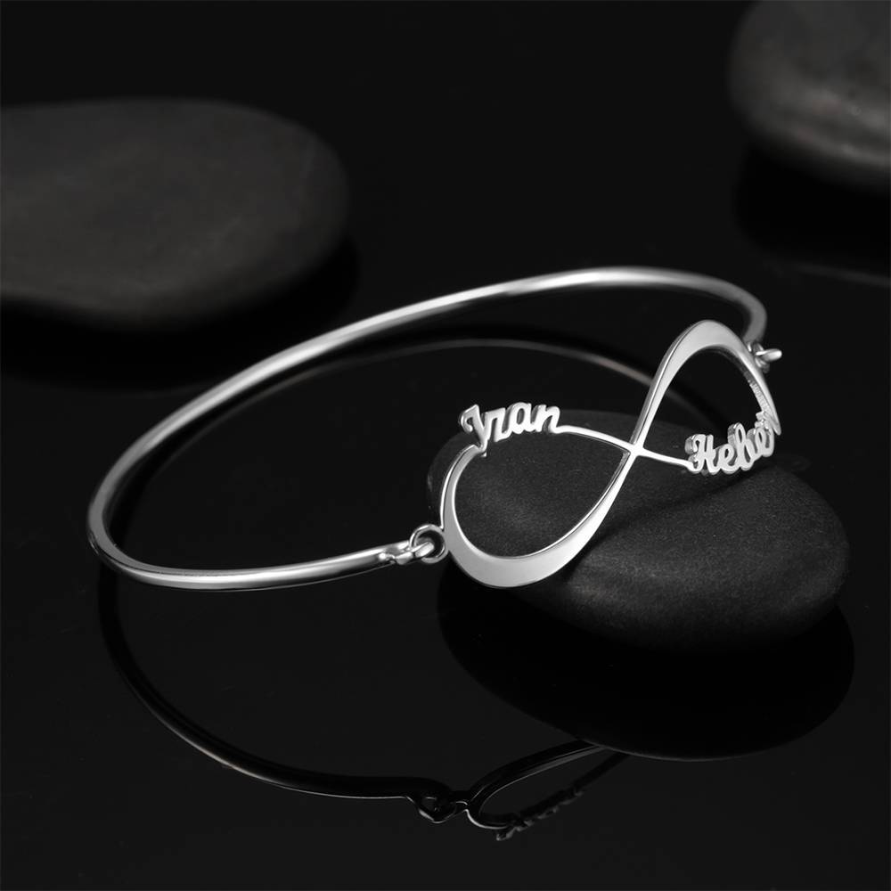 AntiqueAccesories Name Cuff Bangle